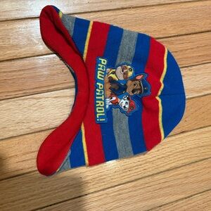 Nickelodeon Paw Patrol Striped Beanie - Red, Blue, Gray